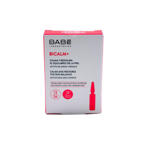 Babe Bicalm Ampoules rahustav näoseerum ampullides, 2 x 2 ml