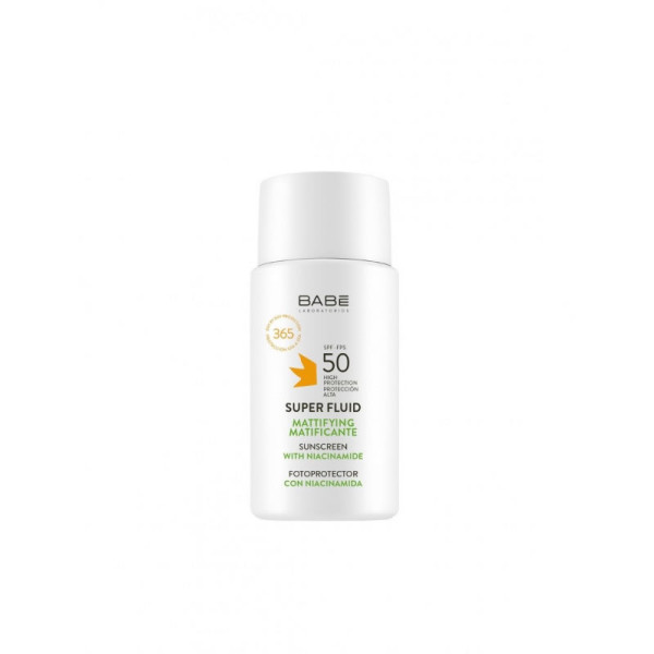 Babe Sunscreen SPF 50 Matistav kaitseemulsioon rasusele, kombineeritud nahale, 50 ml