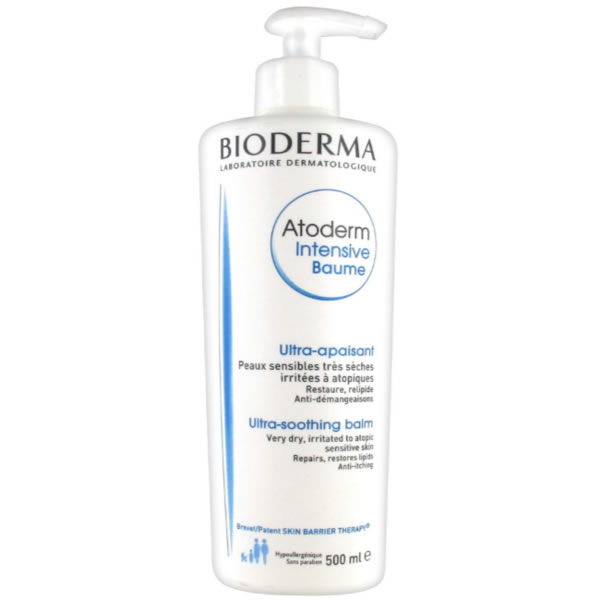 Bioderma Atoderm Intensive Baume Ultra Soothing Balm kehakreem pehmendav, väga kuivale ja atoopilisele nahale, 500 ml