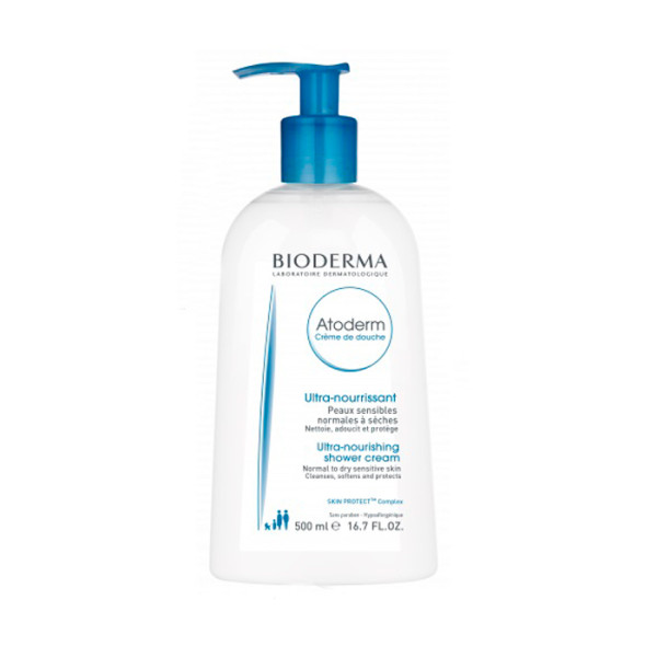 Bioderma Atoderm Ultra-Nourishing Shower Cream toitev dušikreem normaalsele ja kuivale ning tundlikule nahale, 1000 ml