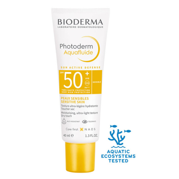 Bioderma Photoderm Max Aquafluide päikesekaitsekreem SPF 50+, kõikidele nahatüüpidele, 40 ml