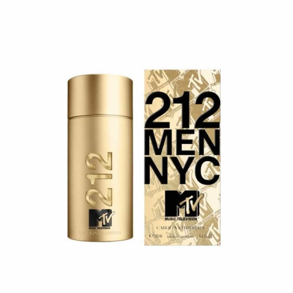 Carolina Herrera 212 Men MTV EDT tualettvesi unisex, 100 ml Limited Edition