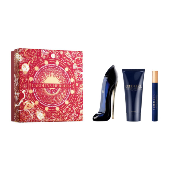 Carolina Herrera Good Girl komplekt naistele (EDP, 80 ml + kehakreem, 100 ml + EDP miniatuurne, 10 ml)