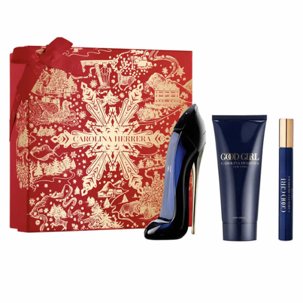 Carolina Herrera Good Girl komplekt naistele (EDP, 80 ml + kehakreem, 100 ml + EDP miniatuurne, 10 ml)