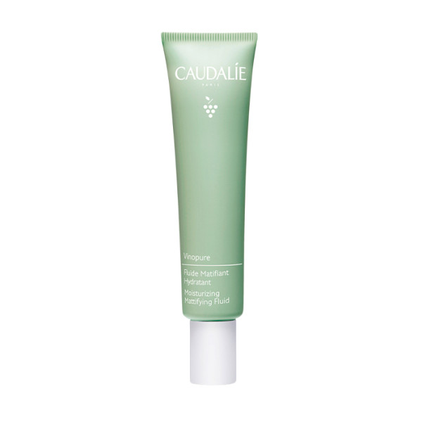 Caudalie Vinopure Mattifying Moisturizing Fluid on mati efektiga niisutav näovedelik, 40 ml