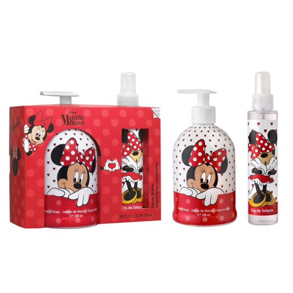 Disney Minnie Mousse komplekt lastele (EDP, 150 ml + vedelseep, 500 ml)