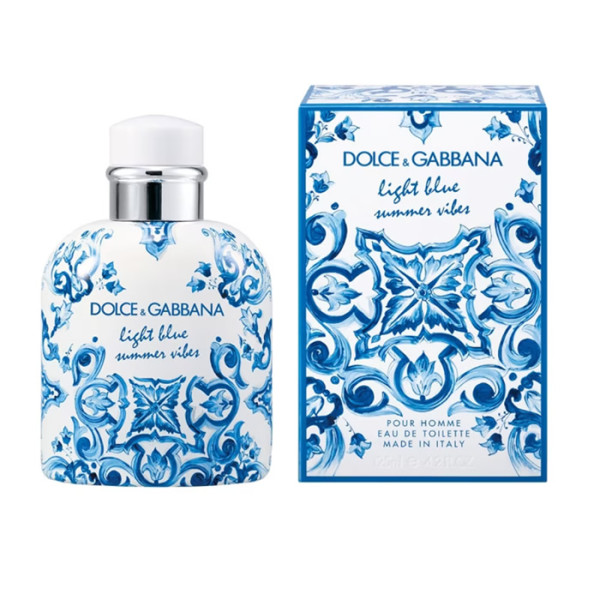 Dolce And Gabbana Light Blue Pour Homme Summer Vibes EDT tualettvesi unisex, 125 ml