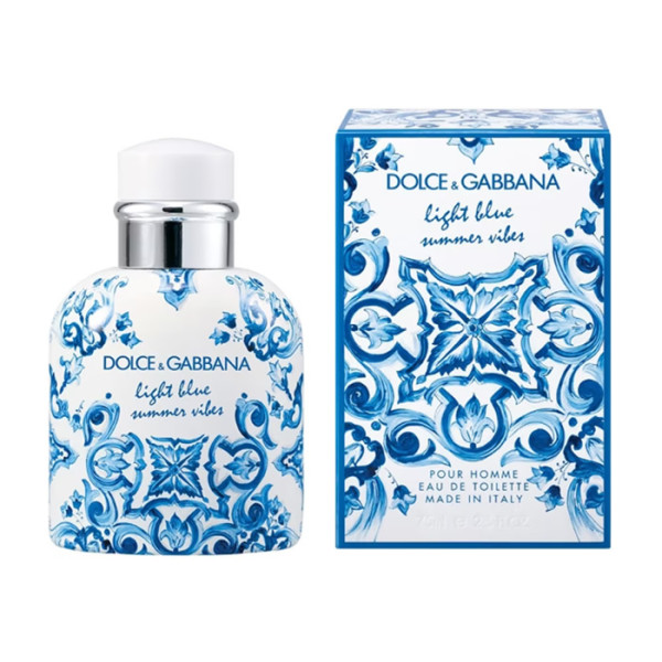 Dolce And Gabbana Light Blue Summer Vibes Pour Homme EDT tualettvesi meestele, 75 ml