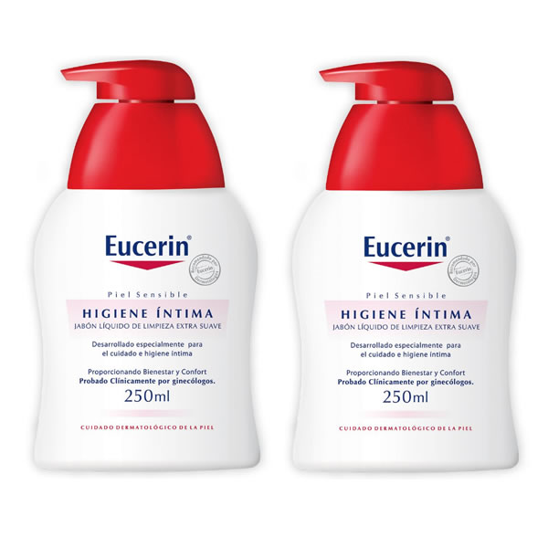 Eucerin Intimate Hygiene Wash Protection Fluid intiimhügieenipesuvahend, 2 x 250 ml