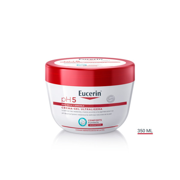 Eucerin pH5 Ultralight Cream-Gel ülikerge niisutav kreem, 350 ml