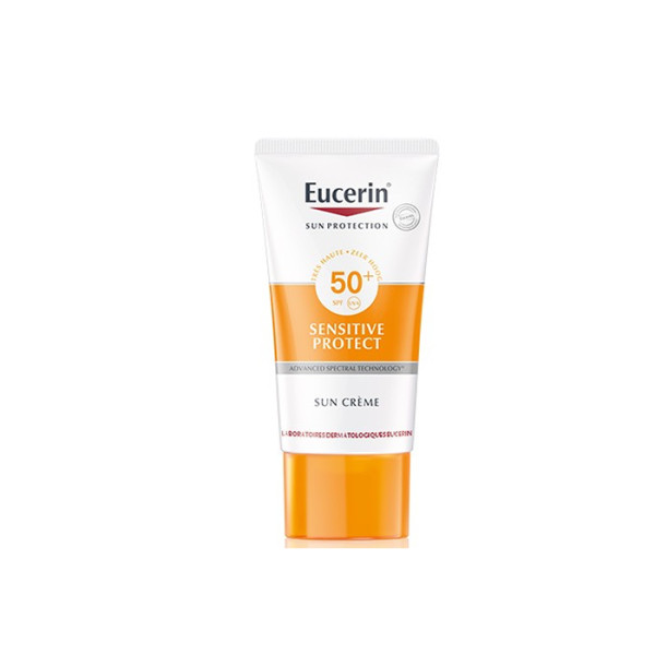 Eucerin Sensitive Protect Sun Creme SPF 50+ päikesekaitsekreem, 50 ml