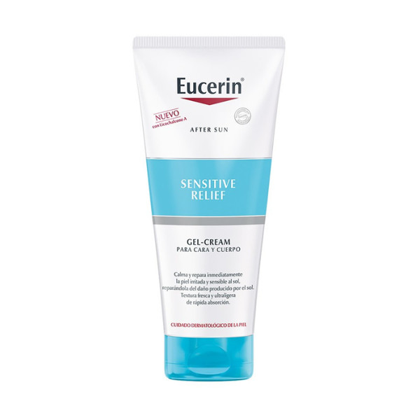 Eucerin Sensitive Relief After Sun Cream- Geel-geel-kreem pärast päikest, 200 ml