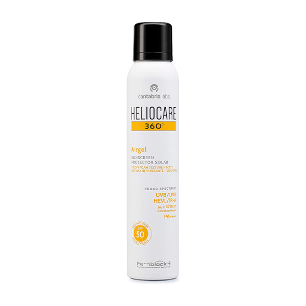 Heliocare 360 Airgel SPF 50 Vaht kaitsevaht näole ja kehale, 200 ml