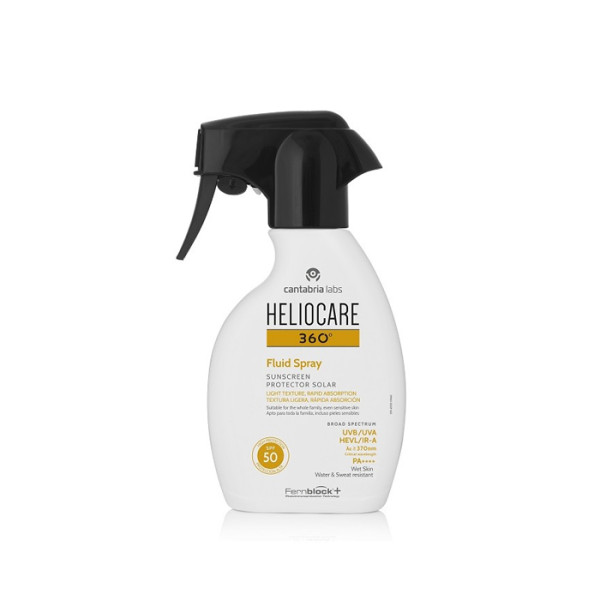 Heliocare 360º Fluid Spray SPF 50 päikesekaitsesprei, 250 ml