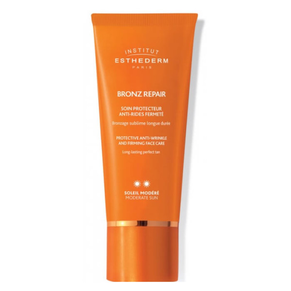 Institut Esthederm Bronz Repair kaitsev kortsudevastane ja pinguldav Gentle Sun Moderate päikesekaitsekreem, 50 ml