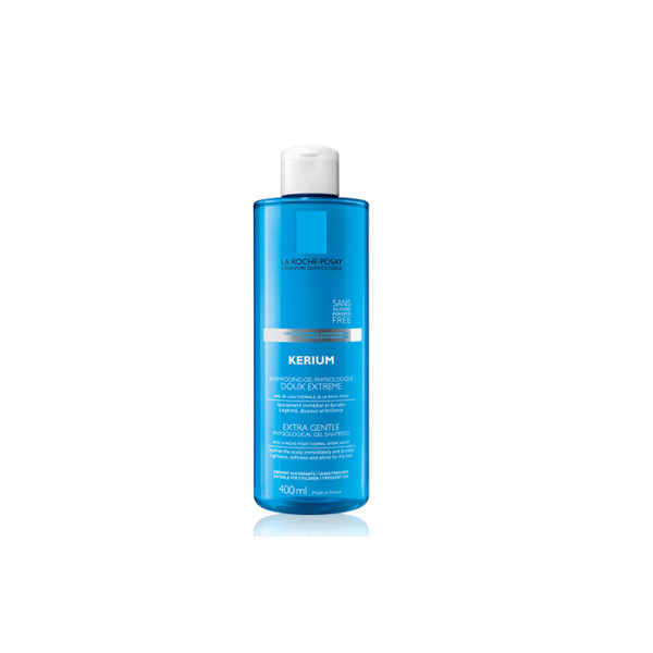 La Roche Posay Kerium Extra Gentle Shampoo õrn juuksešampoon, 400 ml