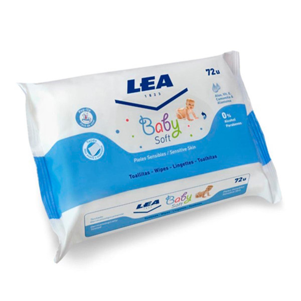 Lea Baby Soft Sensitive Skin Wipes niisked salvrätikud beebidele, 72 tk.