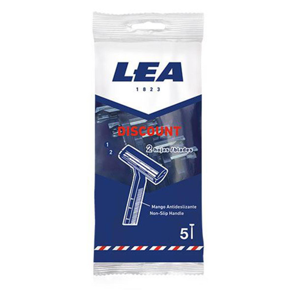 Lea Discount 2 Blades Disposable Blades ühekordsete pardlite komplekt, 5 tk.