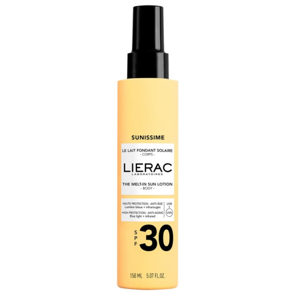 Lierac Sunissime Melting Sun Body Milk SPF 30 kehapiim päikesest, 150 ml