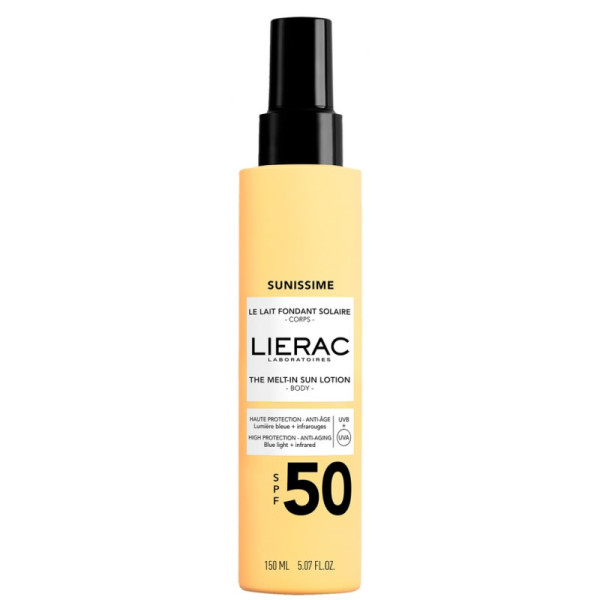 Lierac Sunissime Sun Milk SPF 50+ päikesekaitsepiim, 150 ml