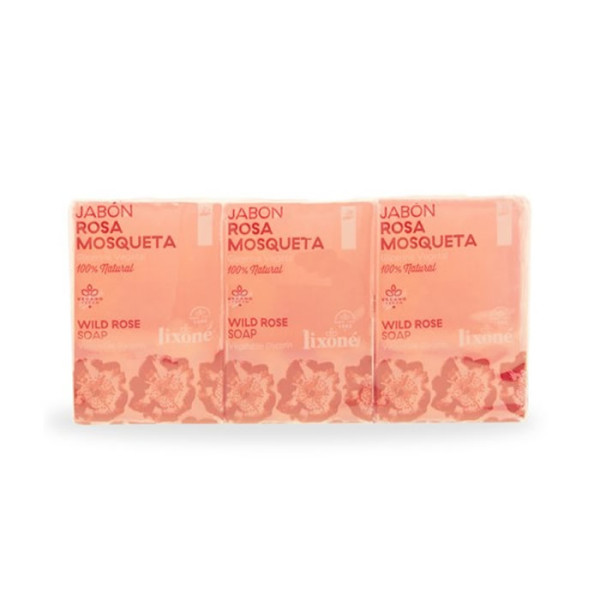 Lixoné Rosehip Soap Sensitive Skin seep, 3 x 125 g