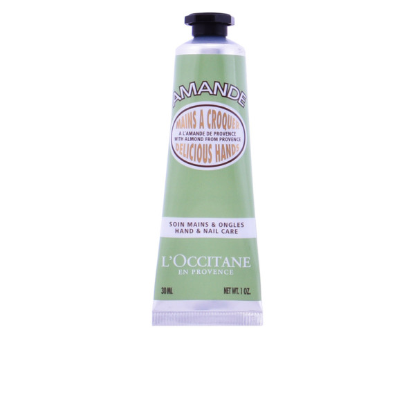 L'Occitane Amande Almond Delicious Hands mandli kätekreem, 30 ml