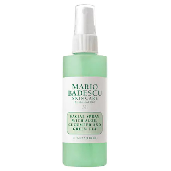 Mario Badescu näosprei aaloe, kurgi ja rohelise teega värskendav näosprei, 118 ml