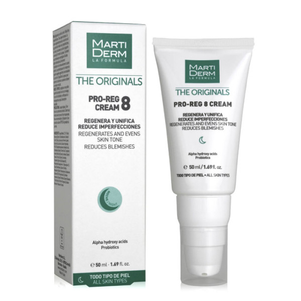 Martiderm Pro-Reg 8 Regenerating Cream taastav näokreem, 50 ml