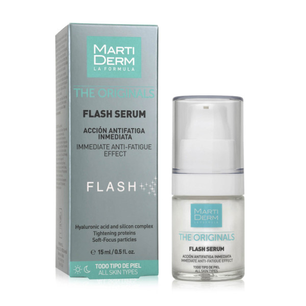 Martiderm The Originals Flash Serum näoseerum väsimusmärkide eemaldamiseks, 15 ml