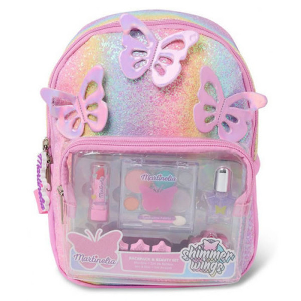 Martinelia Shimmer Wings Bagpack And Beauty Set laste kosmeetika komplekt seljakotis