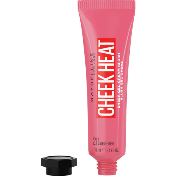 Maybelline Cheek Heat geel-kreempõsepuna, toon: 20 Rose Flash