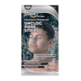 Montagne Jeunesse Charcoal & Volcanic Ash Unclog Pore Strips puhastavad ninaplaastrid, 3 tk.