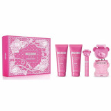 Moschino Toy 2 Bubble Gum komplekt naistele (EDT, 100 ml + dušigeel, 100 ml + kehakreem, 100 ml + EDT miniatuurne, 10 ml)