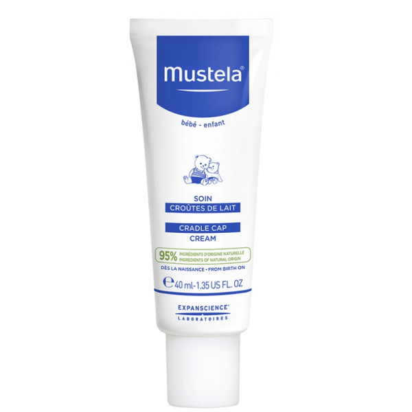 Mustela Bébé Cradle Cap kreem beebidele, 40 ml