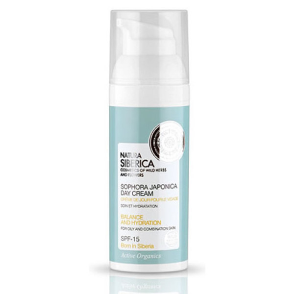 Natura Siberica Sophora Japonica päevakreem Sofora Japanese Day Cream SPF 15 näokreem, 50 ml