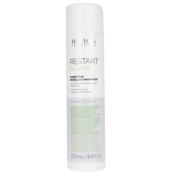 Revlon Professional RE/START Balance puhastav mitsellaaršampoon, 250 ml