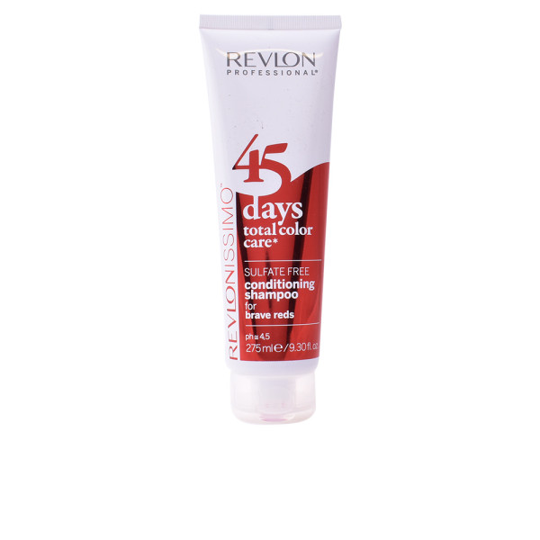 Revlon Professional Revlonissimo 45 Days 2in1 For Brave Reds palsamšampoon värvitud juustele, 275 ml