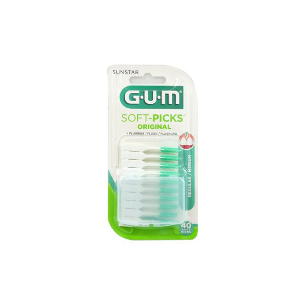 Sunstar Gum Soft Picks Regular Cleaner hambavaheharjad, 40 tk.