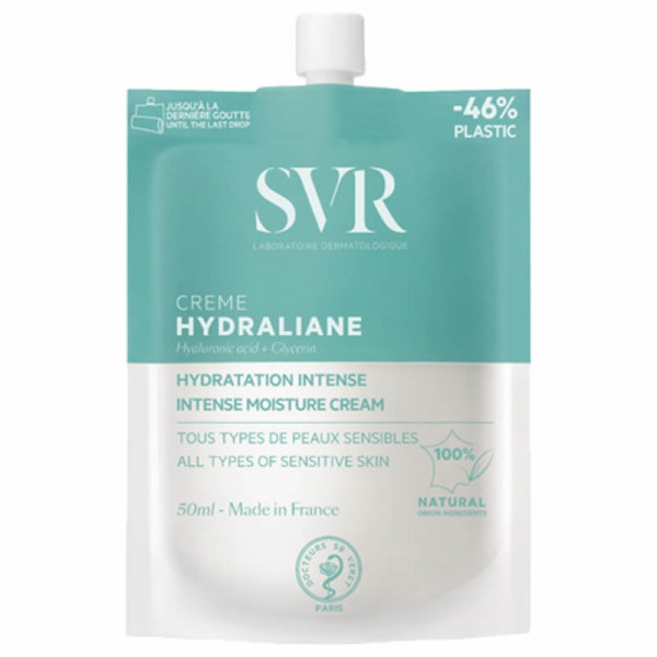 SVR Hydraliane Crème Hydratante Intense Moisture Cream intensiivselt niisutav näokreem igat tüüpi dehüdreeritud nahale, 50 ml