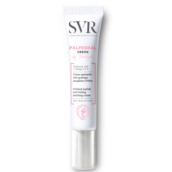 SVR Topialyse Palpebral Irritated Eyelids Cream rahustav silmakreem, 15 ml