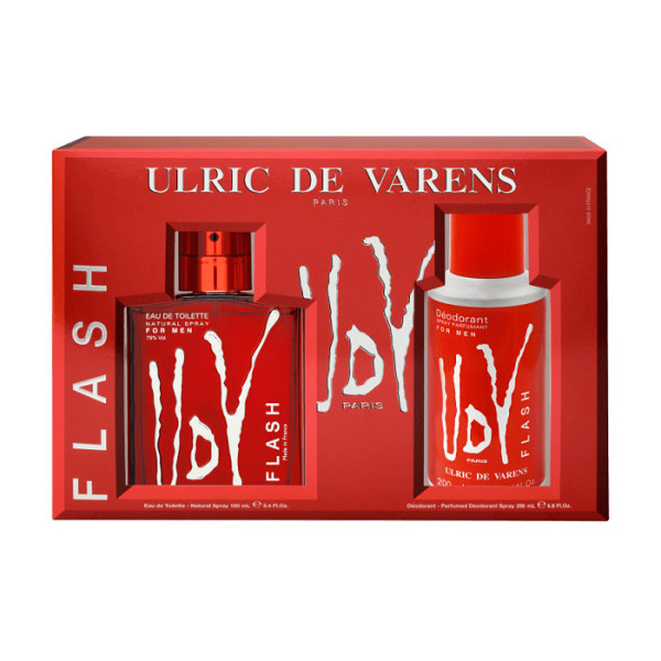 Ulric De Varens välgukomplekt meestele (EDT, 100 ml + deodorant, 200 ml)