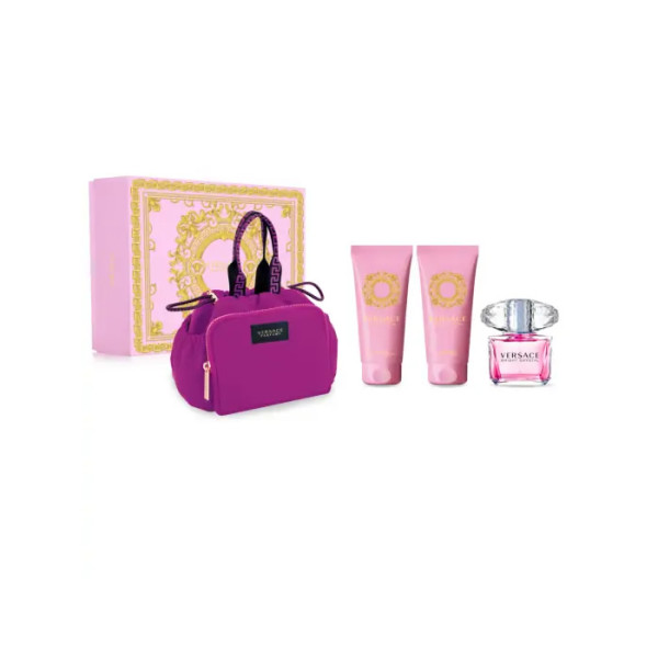 Versace Bright Crystal komplekt naistele (EDT, 90 ml + dušigeel, 100 ml + kehakreem, 100 ml + kosmeetika)