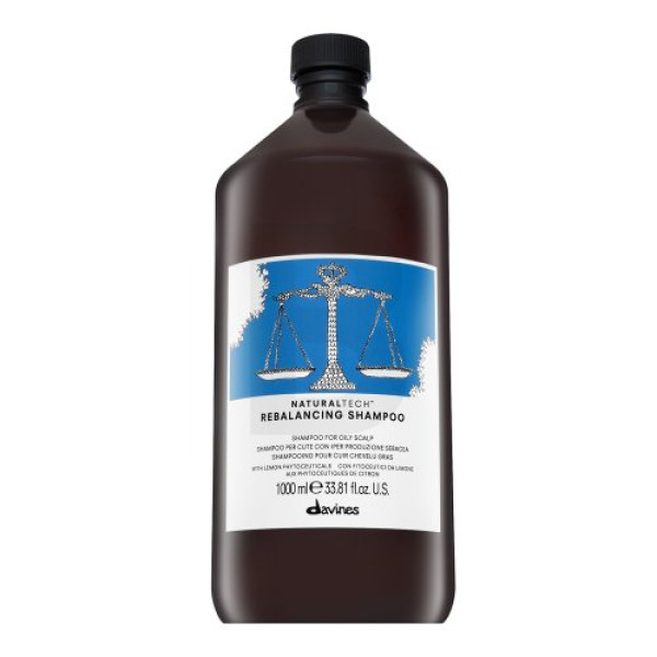 Davines Natural Tech Rebalancing Shampoo šampoon rasusele peanahale ja juustele, 1000 ml