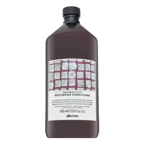 Davines Natural Tech Replumping Conditioner juukseid tihendav palsam, 1000 ml