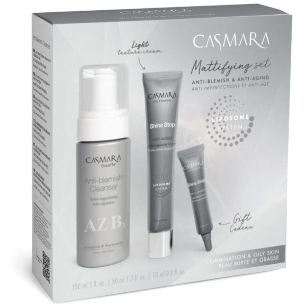 Casmara Mattifying Set Anti Blemish & Anti Aging näohoolduskomplekt