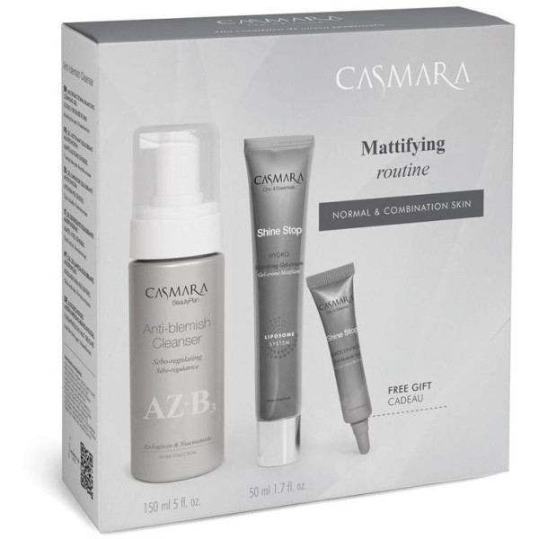 Casmara Mattifying Set Anti Blemish & Hydrating näohoolduskomplekt küpsele, kombineeritud ja rasusele nahale