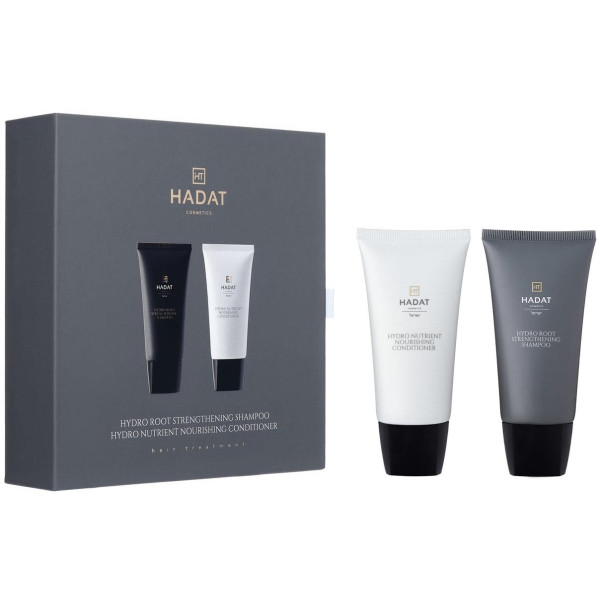 Hadat Cosmetics Gift Box Root Strengthening Shampoo and Nutrient Nourishing Conditioner juuksehoolduskomplekt