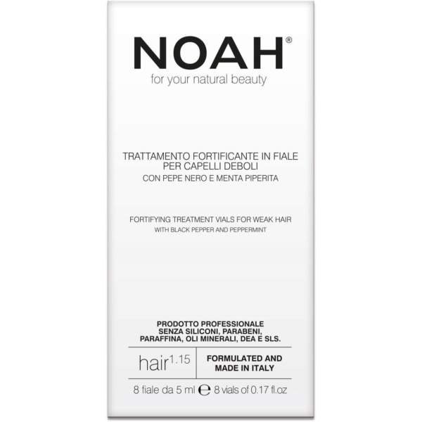 Noa 1.15. Fortifying Treatment Vials Seerum nõrkadele juustele 8x5 ml