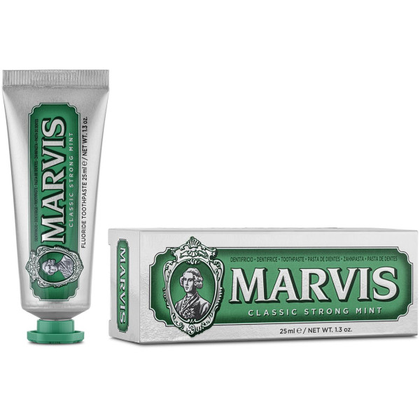 Marvis Classic Strong Mint Classic piparmündimaitseline hambapasta, 25 ml