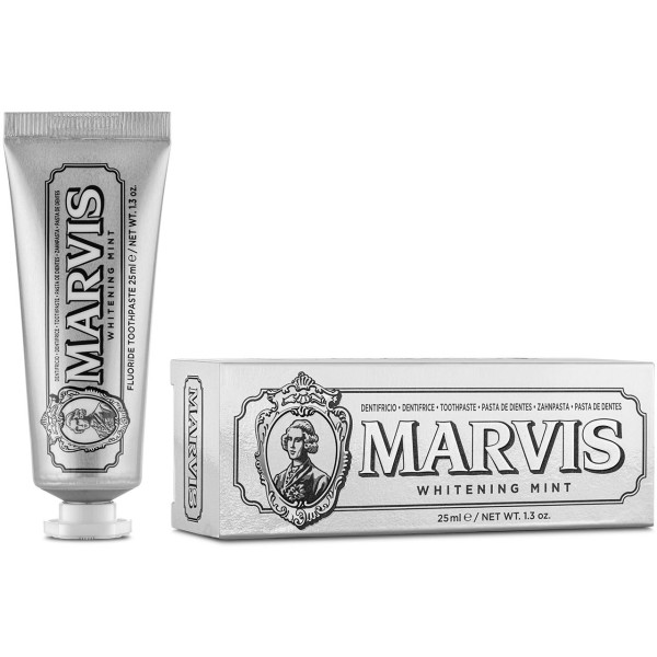 Marvis Whitening Mint Valgendav piparmündimaitseline hambapasta, 25 ml